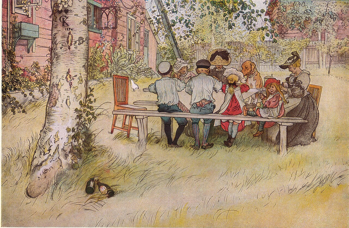 5月28日 · 把瑞典家居美學畫進世界的 Carl Larsson 誕辰（1853–1919）